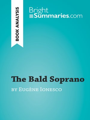 cover image of The Bald Soprano by Eugène Ionesco (Book Analysis)